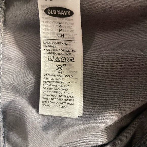 Camo leggings, black and gray - Picture 3 of 3